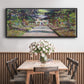 Pathway in Monet's Garden at Giverny, 1900 - Floater Framed Canvas Print