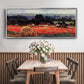 The Poppy Blumenfeld (The Barn) - Floater Framed Canvas Print