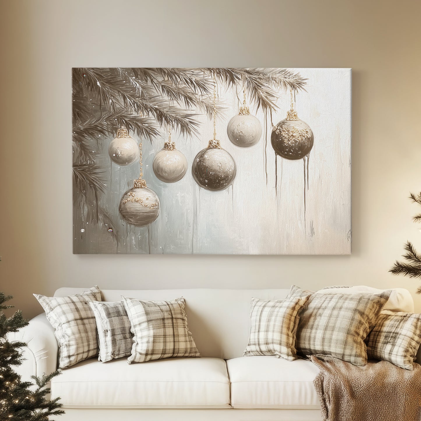 Pearled Blessing II - Canvas Art Print