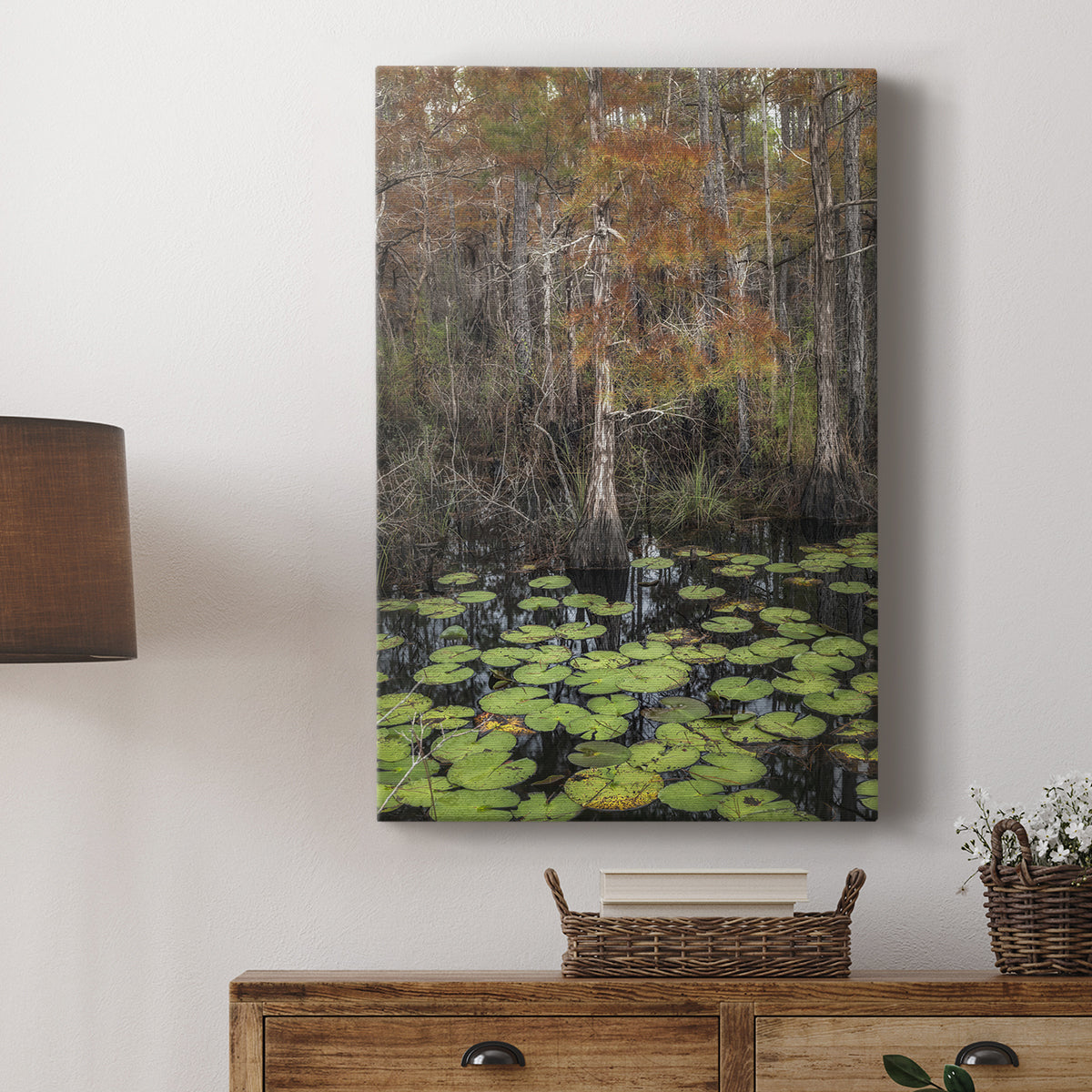 Black Water I - Canvas Art Print