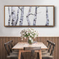 Birch Trees I - Floater Framed Canvas Print