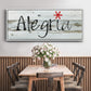 Alegria - Floater Framed Canvas Print
