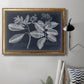 Foliage on Navy IV Premium Framed Canvas- Ready to Hang