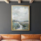 Peninsula Path - Modern Framed Canvas Print