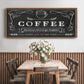 Coffee Everyday - Floater Framed Canvas Print