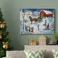 Sleigh Ride - Premium Gallery Wrapped Canvas  - Ready to Hang