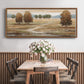 Linen Landscape I - Floater Framed Canvas Print