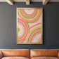 Abstract Rainbow II - Modern Framed Canvas Print