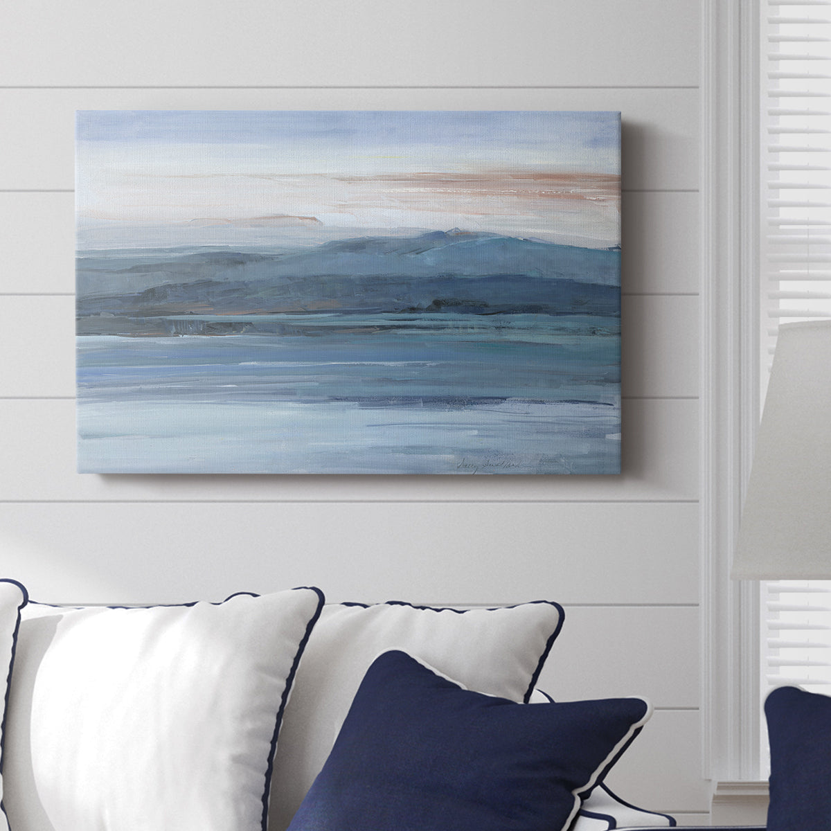 Across The Lake - Canvas Art Print