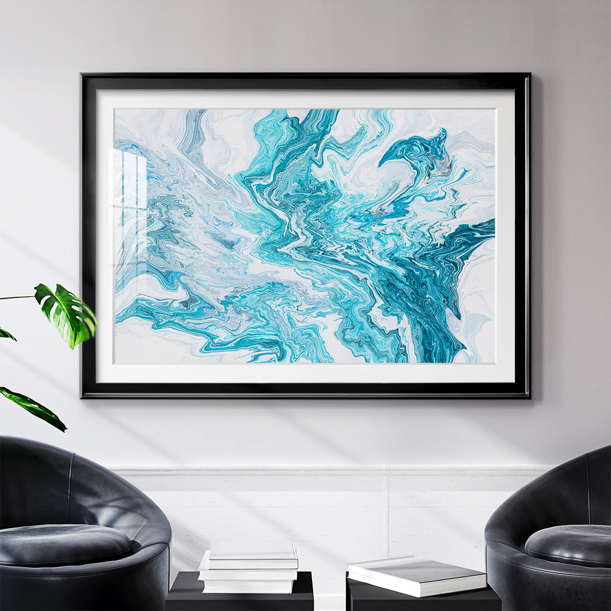 Tide Pool - Modern Framed Art Print