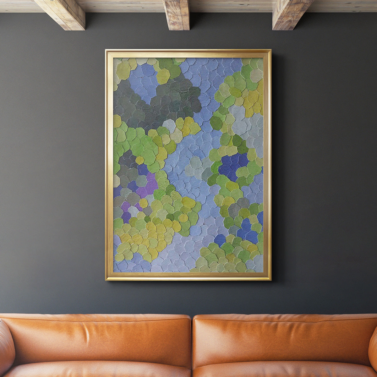 Estes Park - Modern Framed Canvas Print