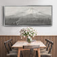 Mount Shasta - Floater Framed Canvas Print