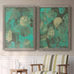 Minty Green Orbs I - Premium Framed Canvas 2 Piece Set - Ready to Hang