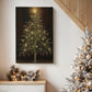 Night of Amber Village - Canvas Art Print