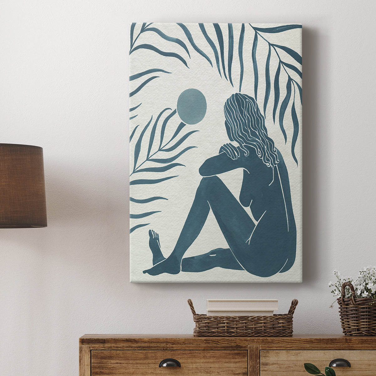 Moon Gazer II - Canvas Art Print