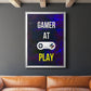 Gamer at Play VI - Modern Framed Canvas Print