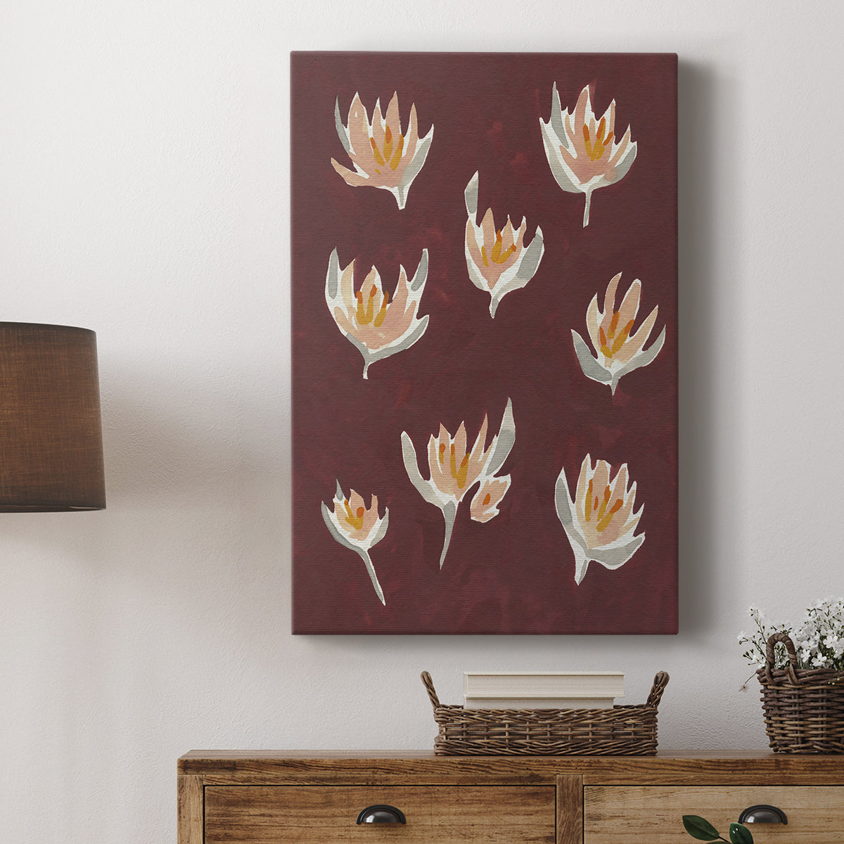 Pink Potpourri II - Canvas Art Print