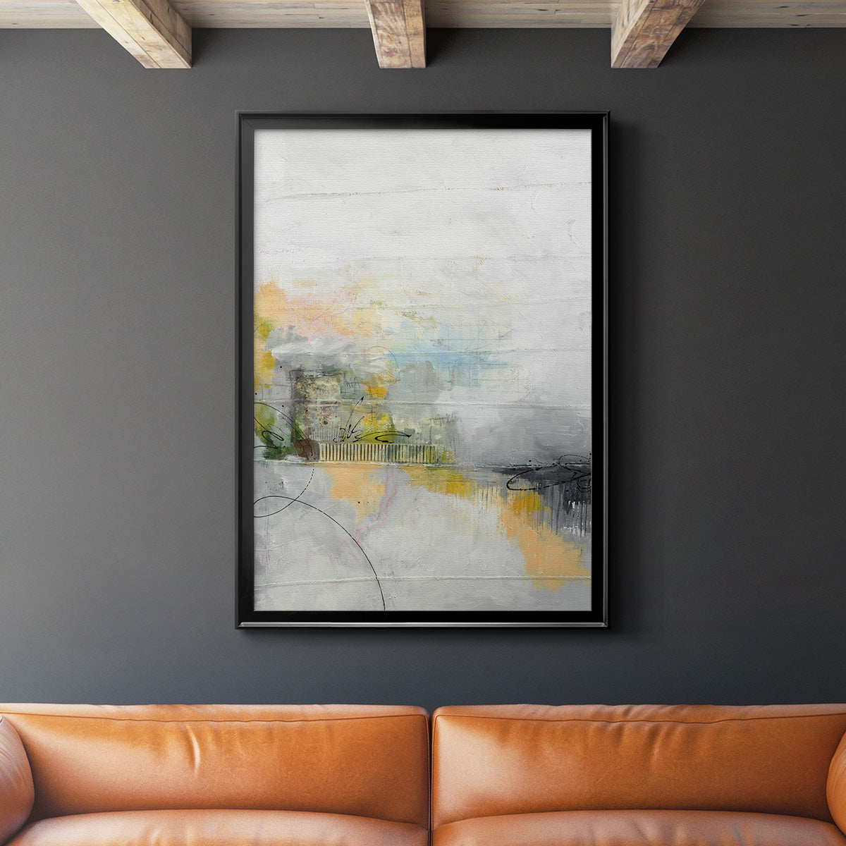 A Place of my Own - Modern Framed Canvas Print