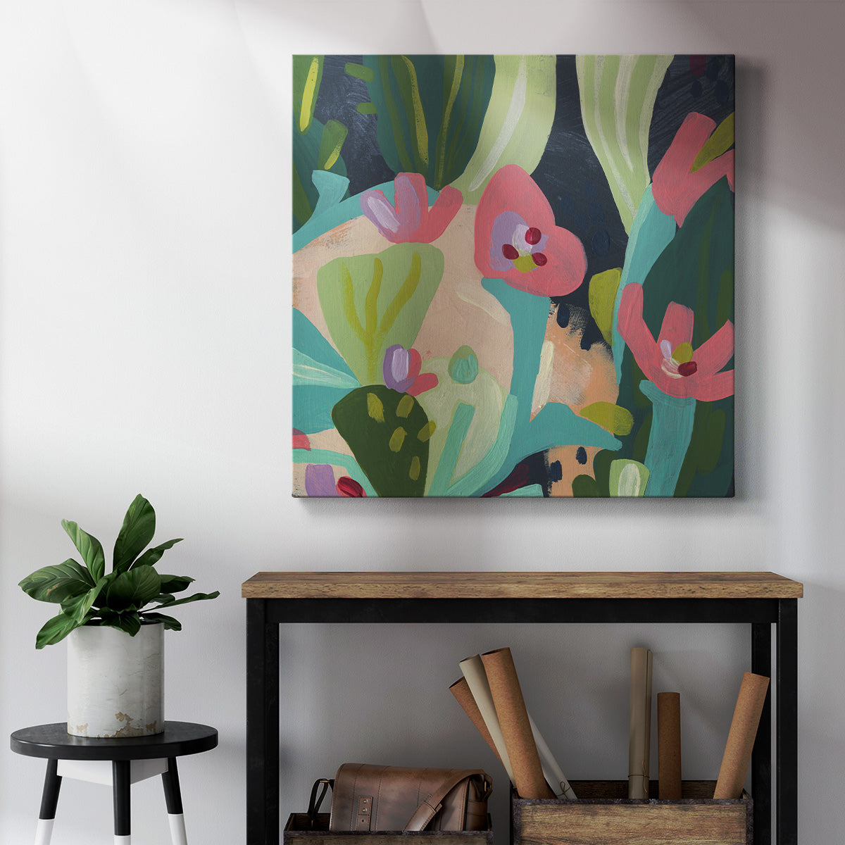 Tropical Celebration III - Canvas Art Print