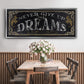 Dreams - Floater Framed Canvas Print