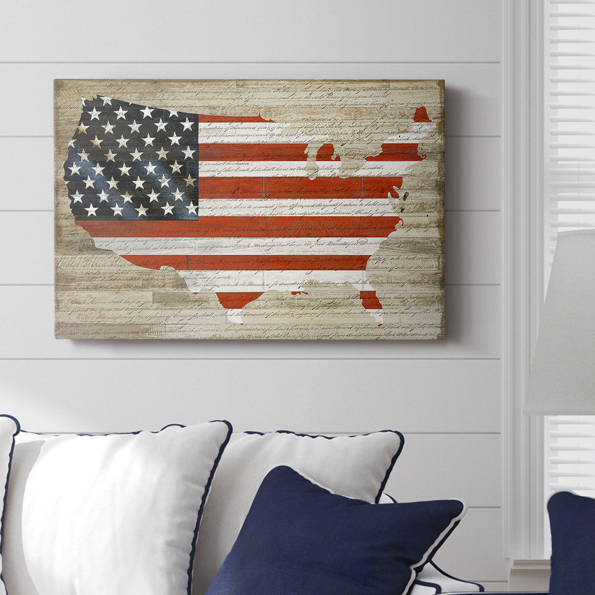 American Flag - Canvas Art Print