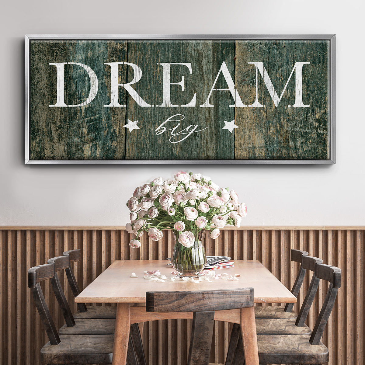Dream Big - Floater Framed Canvas Print