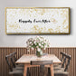 Happily Ever After - Floater Framed Canvas Print
