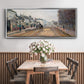 The Boulevard of Heloise in Argenteuil, 1872 - Floater Framed Canvas Print