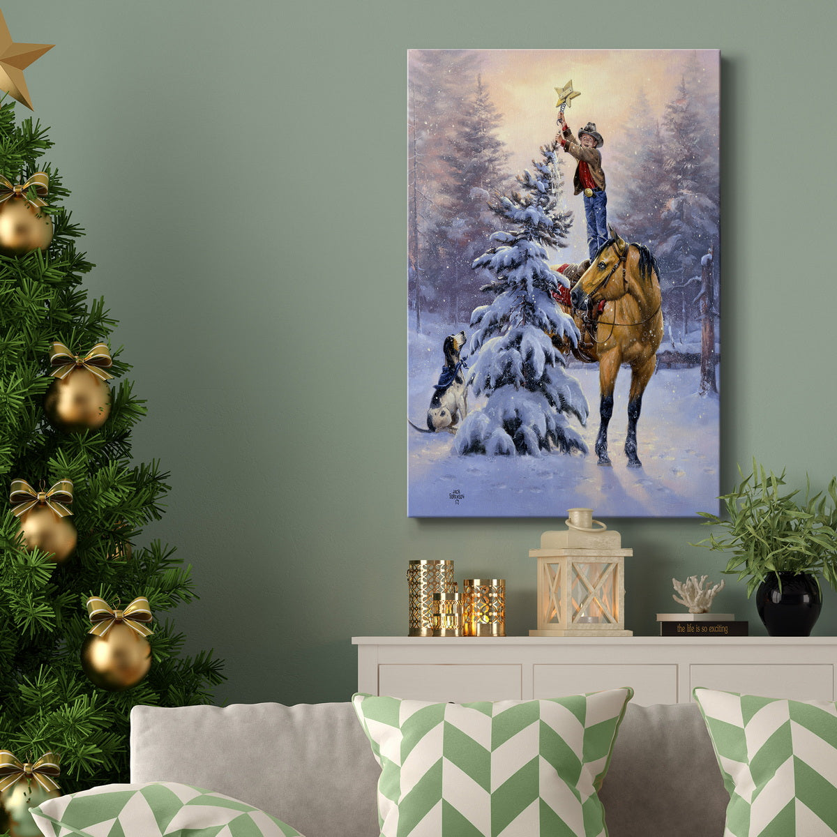 Upon the Highest Bough Premium Gallery Wrapped Canvas - Ready to Hang