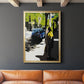 A Volvo in Ballard - Modern Framed Canvas Print