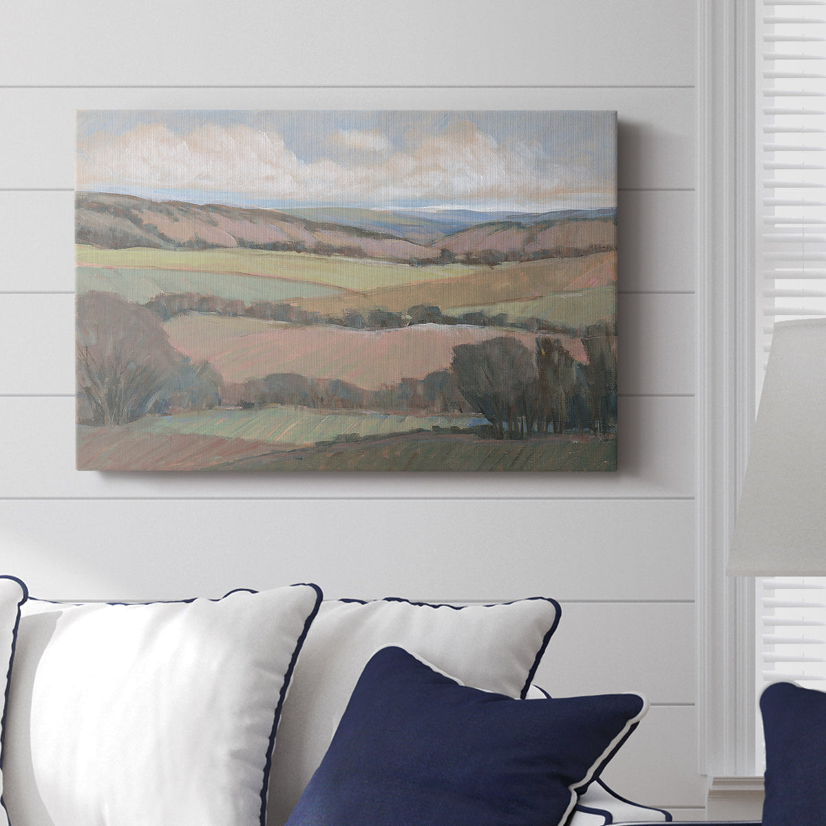Hilly Countryside II - Canvas Art Print