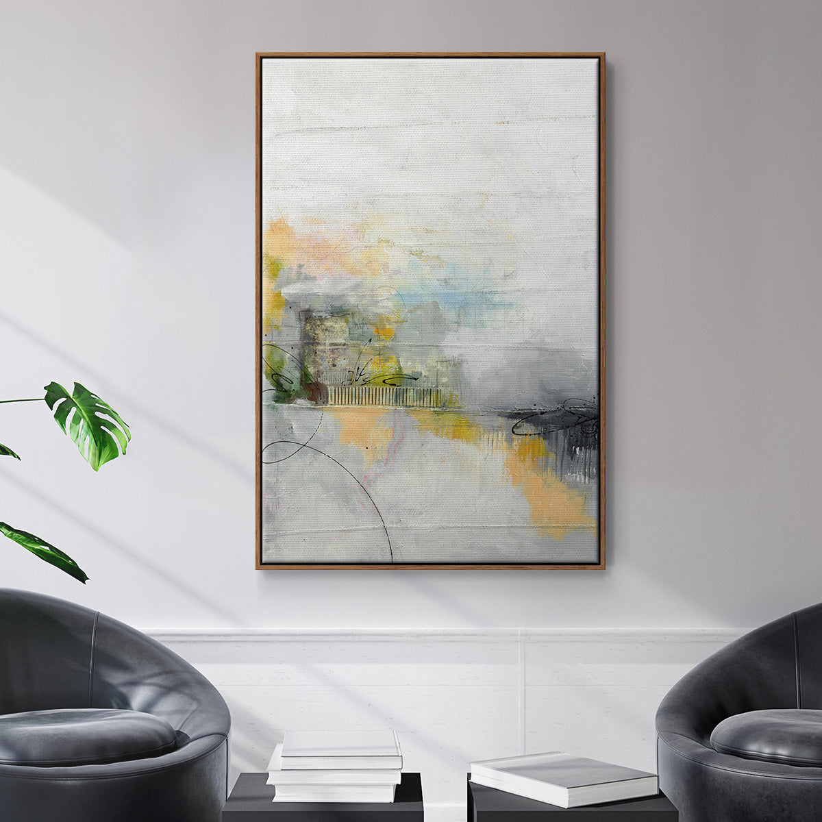A Place Of My Own - Floater Framed Canvas Print