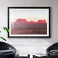 Red Rocks at Dusk II - Modern Framed Art Print