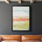 Blushing Sunrise II - Modern Framed Canvas Print