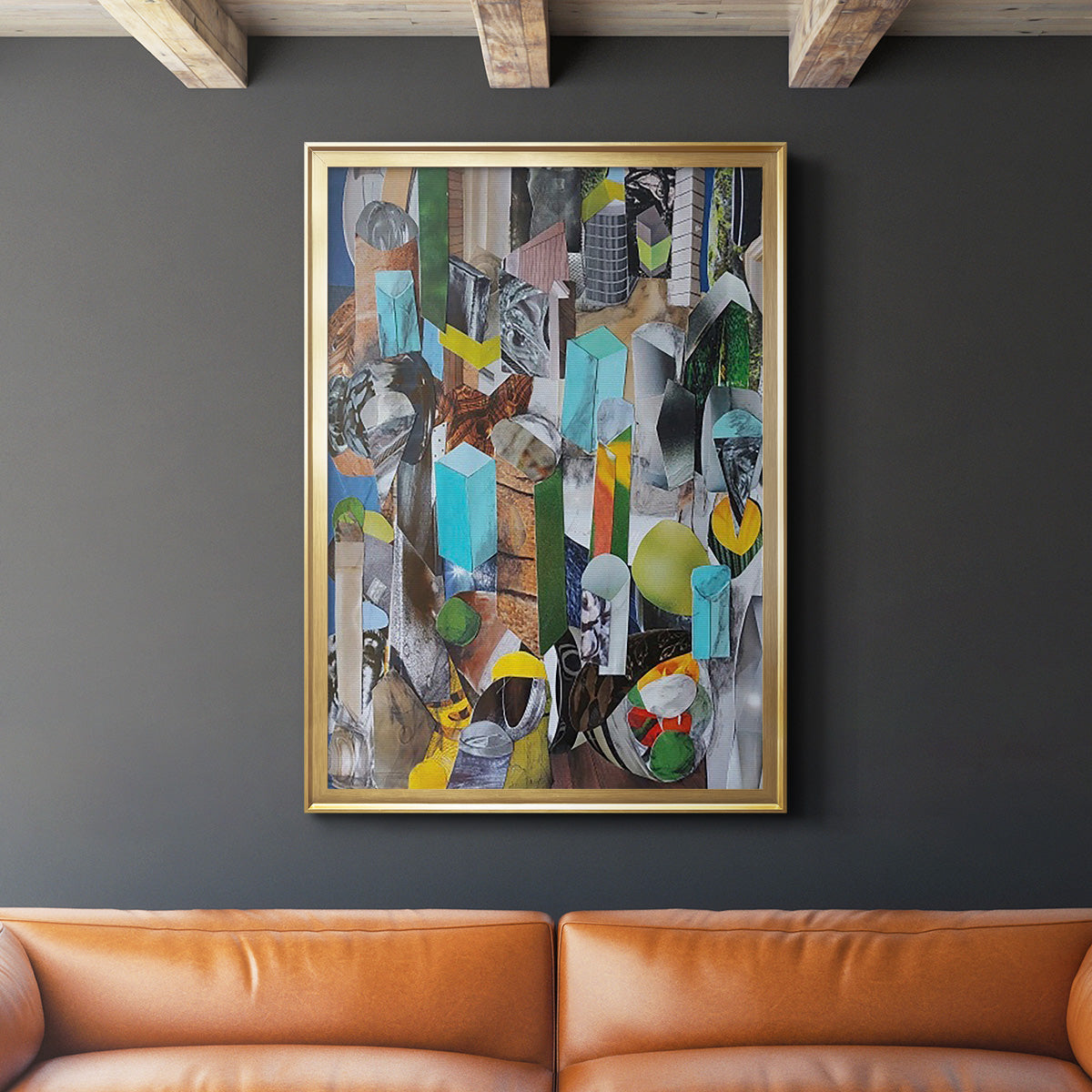 Puerto Vallarta - Modern Framed Canvas Print