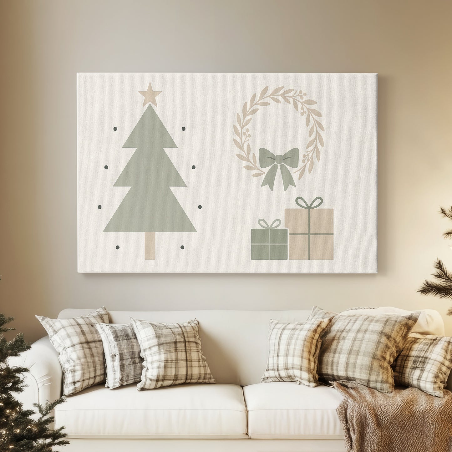 Silver Dawn at Eve - Canvas Art Print