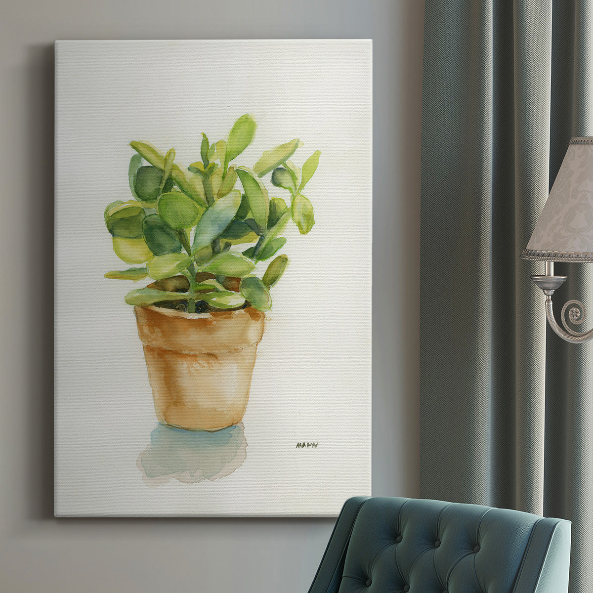 Succulent I - Canvas Art Print