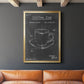 Morning Routine II - Modern Framed Canvas Print