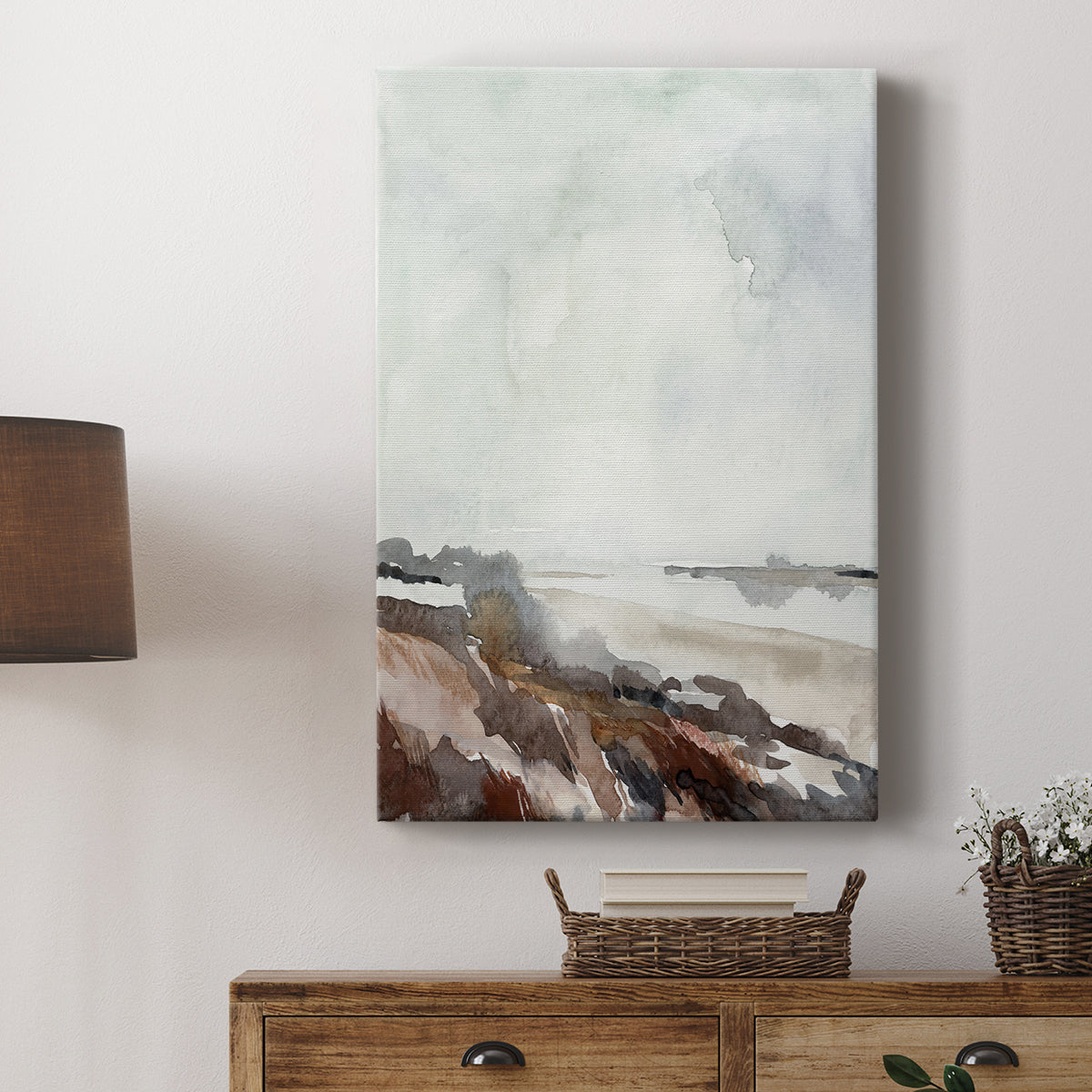 Coastal Inlet Study II - Canvas Art Print