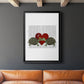 Turtle Kiss - Modern Framed Canvas Print