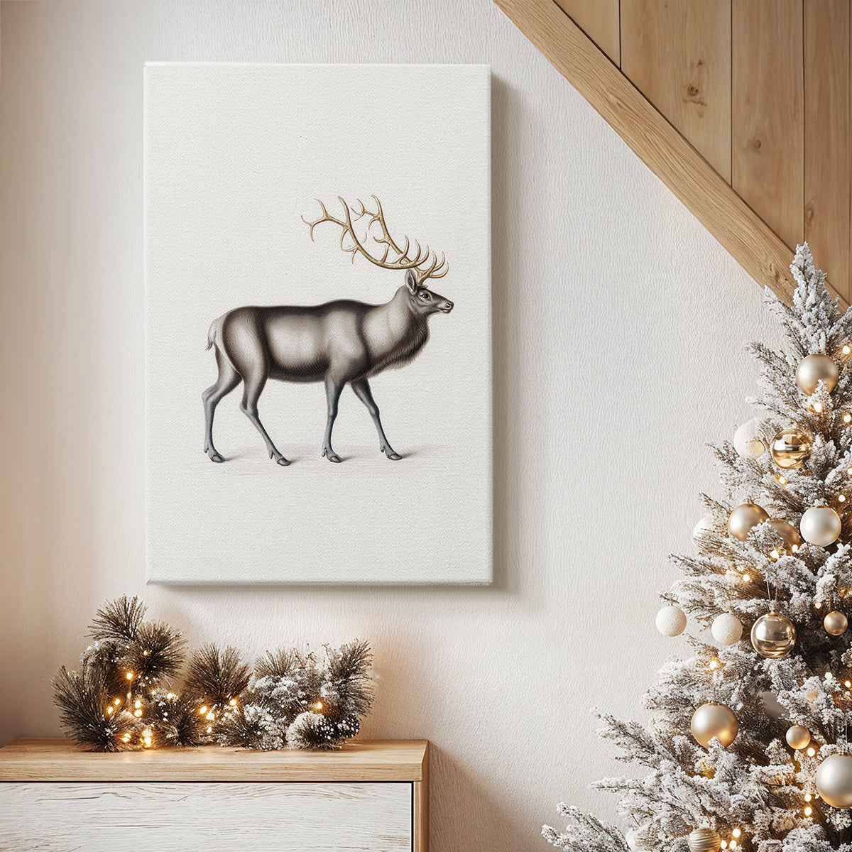Eve of Silver Village - Canvas Art Print
