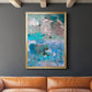 Impasto IV - Modern Framed Canvas Print