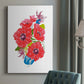 Brilliant Poppies I Premium Gallery Wrapped Canvas - Ready to Hang