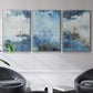 Coastal Seas I - Floater Framed Canvas Set