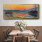 Sunset on the Seine in Winter, 1880 - Floater Framed Canvas Print