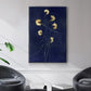 Indigo 1 - Floater Framed Canvas Print