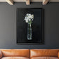 Sophisticated Farm Floral - Modern Framed Canvas Print