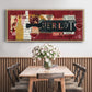 Merlot - Floater Framed Canvas Print