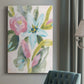 Floral Breeze Fresco  I - Canvas Art Print