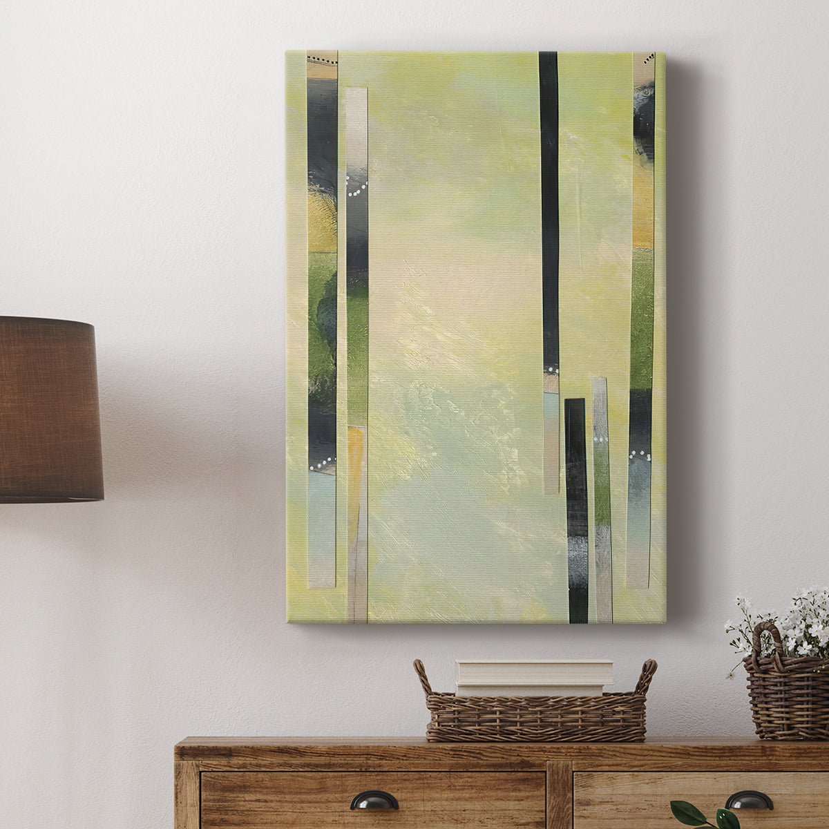 Neutral Assemblage IV - Canvas Art Print